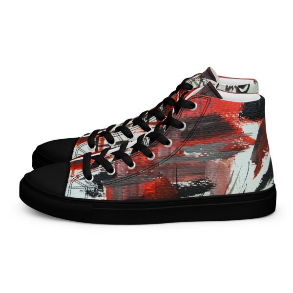 Men’s high top canvas shoes - Image 6