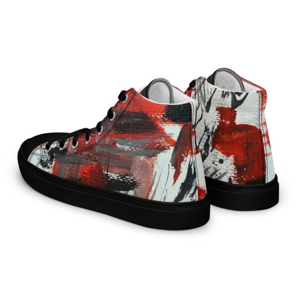 Men’s high top canvas shoes - Image 8