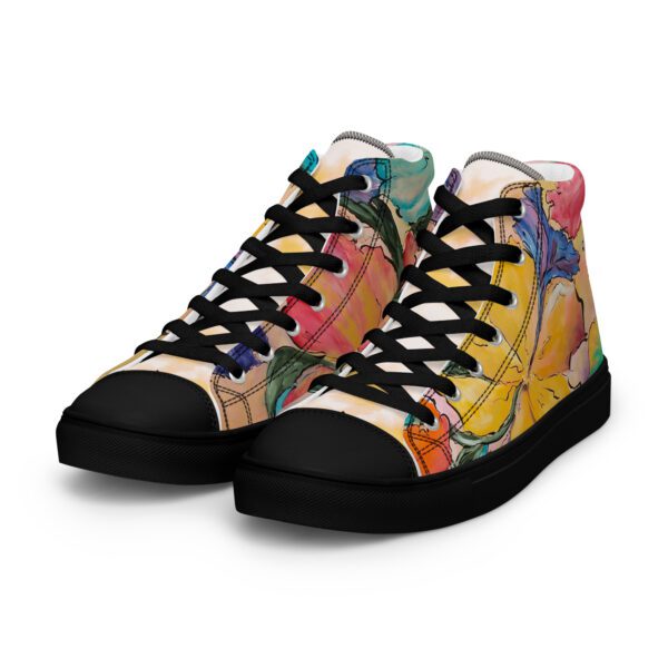 Men’s high top canvas shoes - Image 4