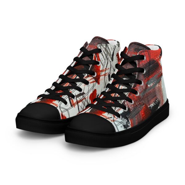 Men’s high top canvas shoes - Image 9