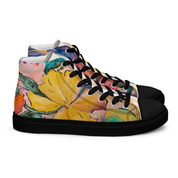 Men’s high top canvas shoes - Image 7