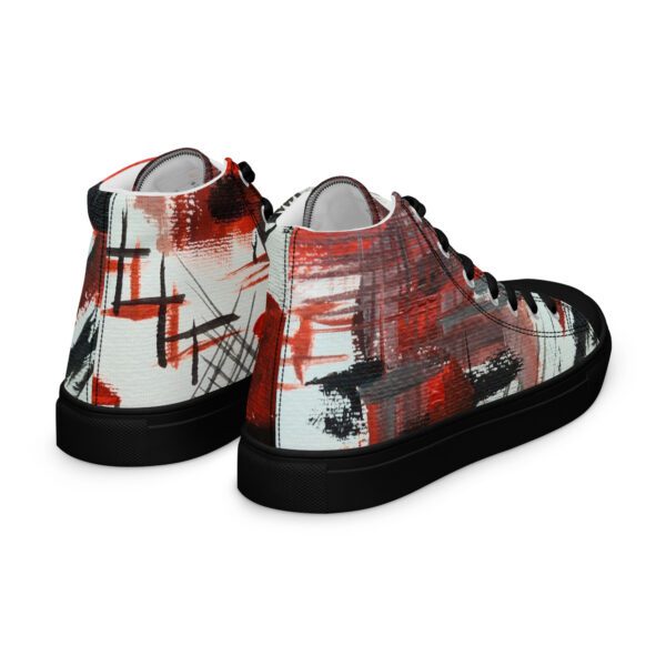 Men’s high top canvas shoes - Image 13