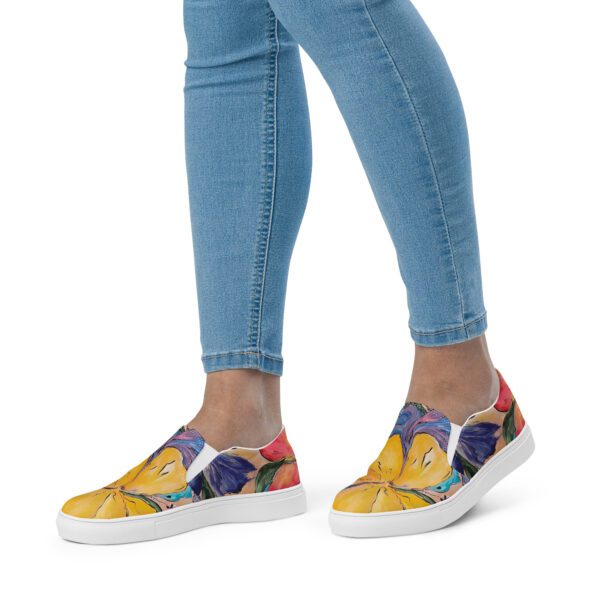 Women’s slip-on canvas shoes - Image 8